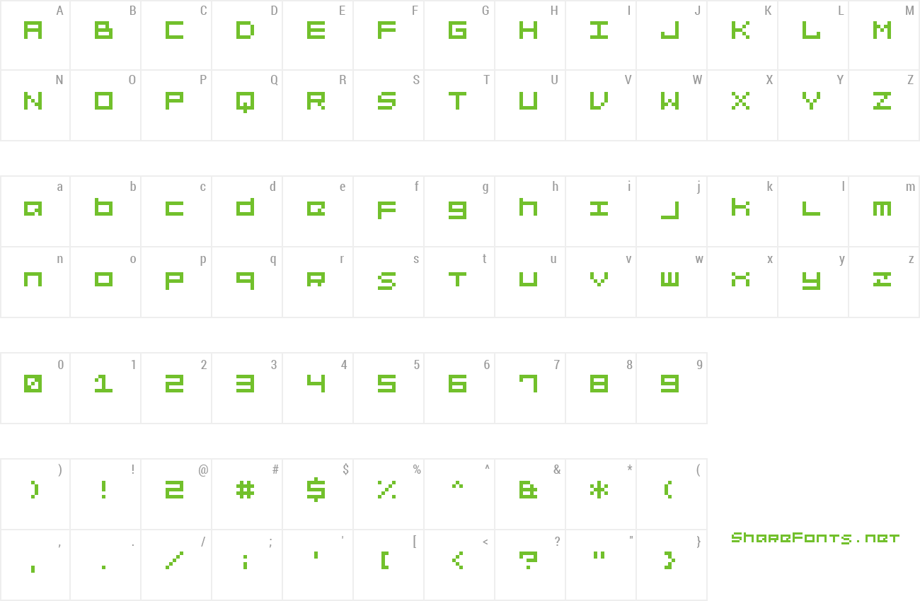 Font Laoism Monospaced preview